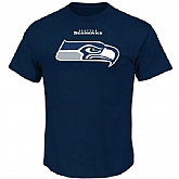 Seattle Seahawks Majestic Critical Victory WEM T-Shirt - Navy Blue,baseball caps,new era cap wholesale,wholesale hats
